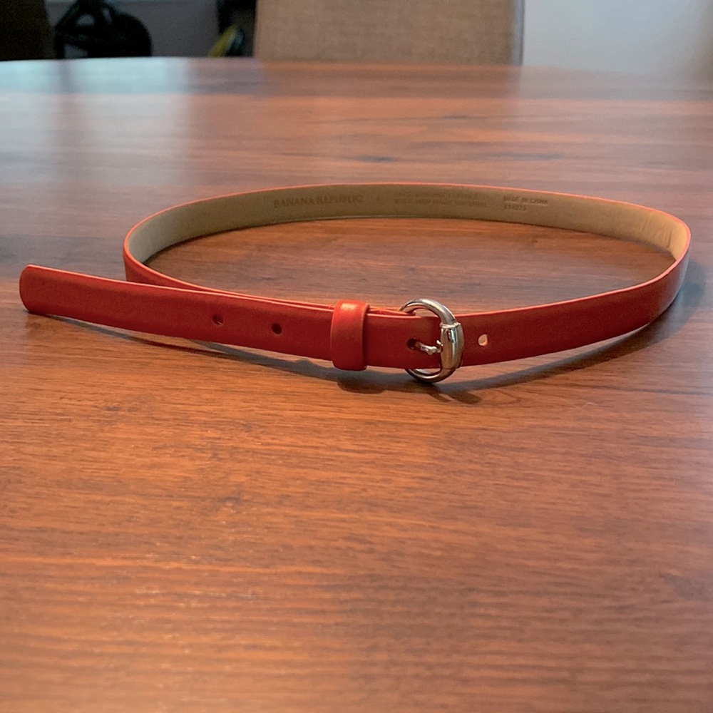 Banana Republic Leather Belt, Small